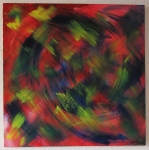 D9.Uden titel. 60x60 cm. 2.000 Kr.